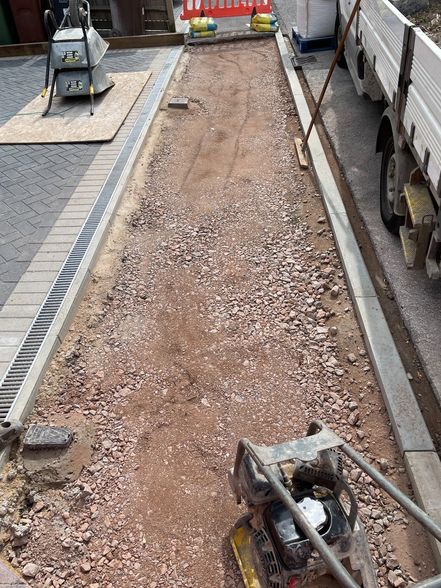 Sub-base preparation
